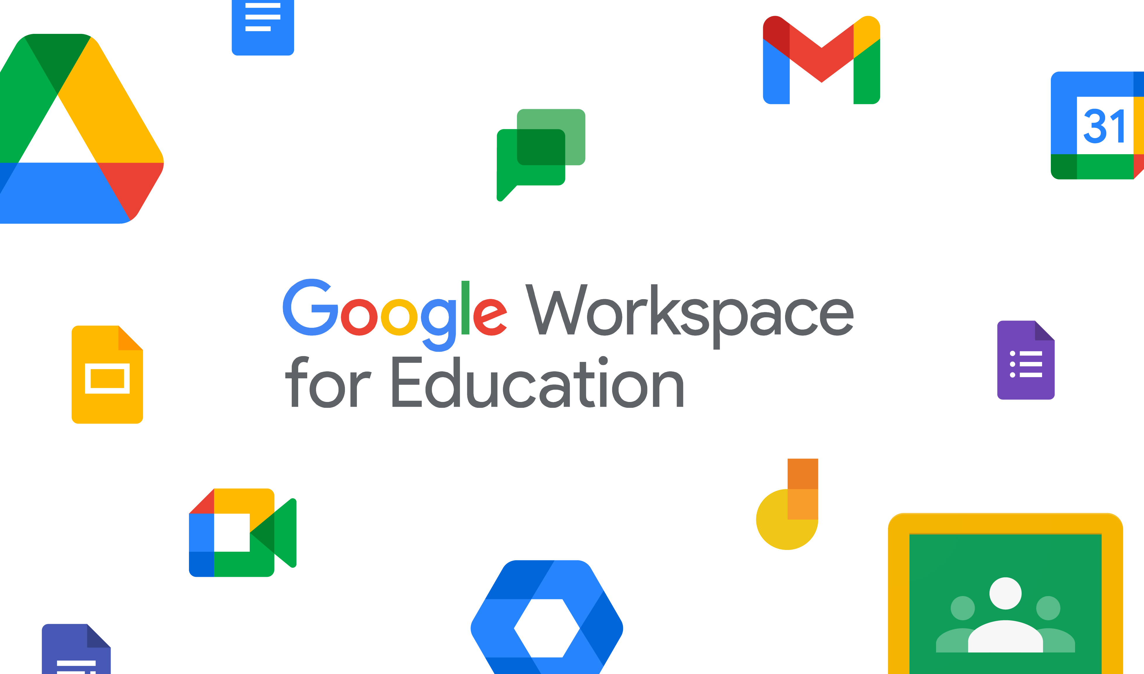 De verschillende versies van Google Workspace for Education